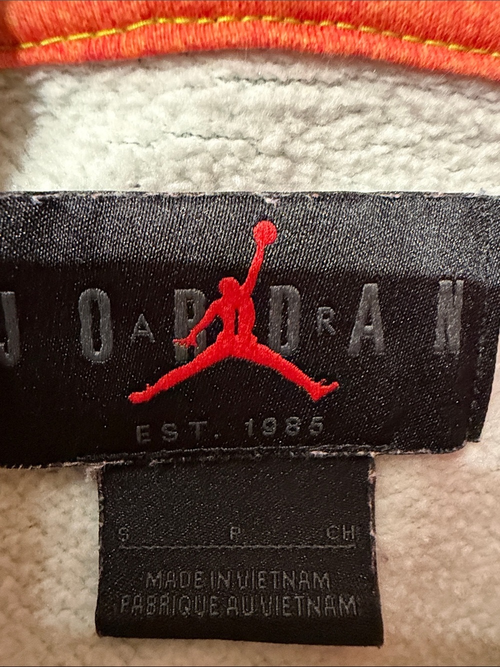 Men's Nike Air Jordan Flight MVP Fleece "Tie-Dye" Hoodie size Small - Picture 11 of 12
